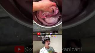 EATING MEET DIHH IS DIABOLICAL #shorts #reaction #streamhighlights #instagramreels