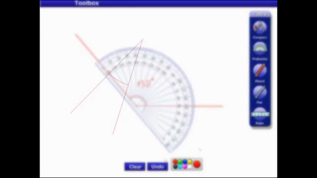 Korištenje kutomjera - 1. dio - Kako izmjeriti veličinu kuta manjeg od 180°?