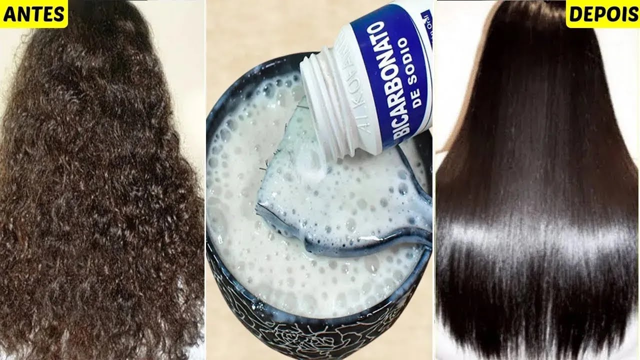 CABELO LISO ESCORRIDO ESPELHADO SEM CHAPINHA! ALISAMENTO CASEIRO FÁCIL!