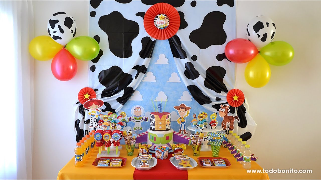 Ideas cumpleaños de Toy Story 