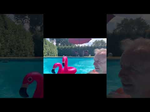 This is what happens when I smoke weed and go in the pool and no one's home.