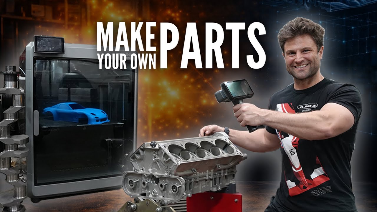 Making Hypercar Parts in your Garage starts with 3D Scanning 