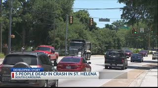 Community mourning Beaufort County crash that left 5 dead