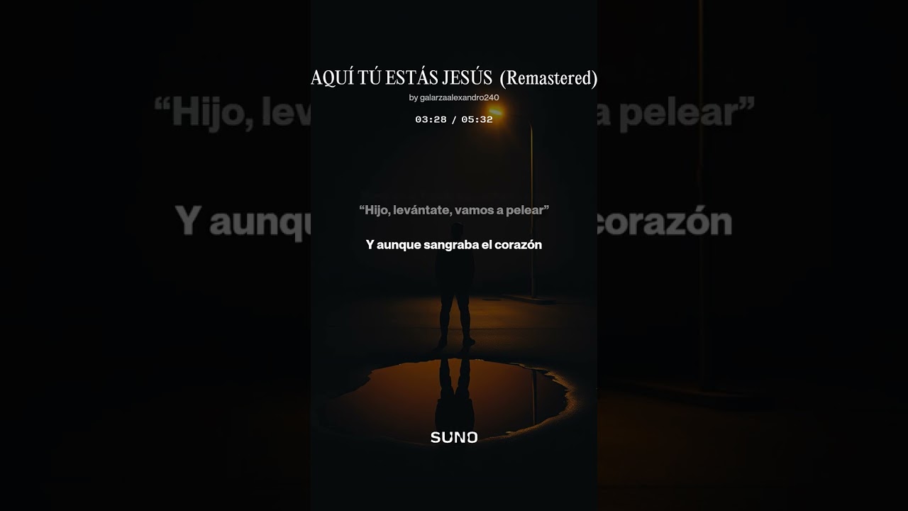 AQUÍ TÚ ESTÁS JESÚS  Trap Music