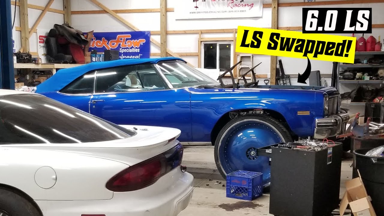 6.0 LS Swapped 1975 Olds Delta 88 on 32's ALMOST DONE!