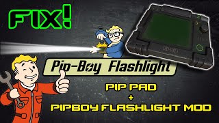 How to install Pipboy Flashlight Mod with Pip-Pad 2023 (Fix Light Always Pointing Up)