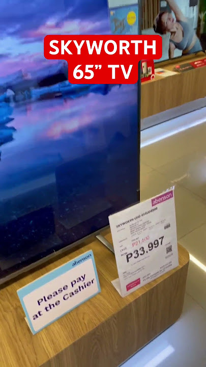 Skyworth 65” TV