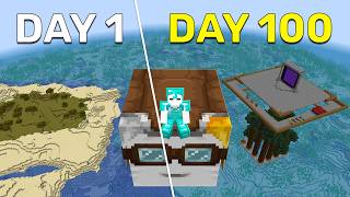 I Survived 100 Days Trapped on a Happy Ghast