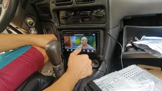 Stereo Conversion from 1din to 2din android 7inch touchscreen