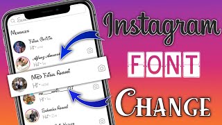 Instagram Font Change || Instagram Font Style Kaise Change Kare || instagram font style trick 2021 screenshot 4