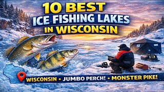 Top 10 WI Ice Fishing Lakes You Must Fish