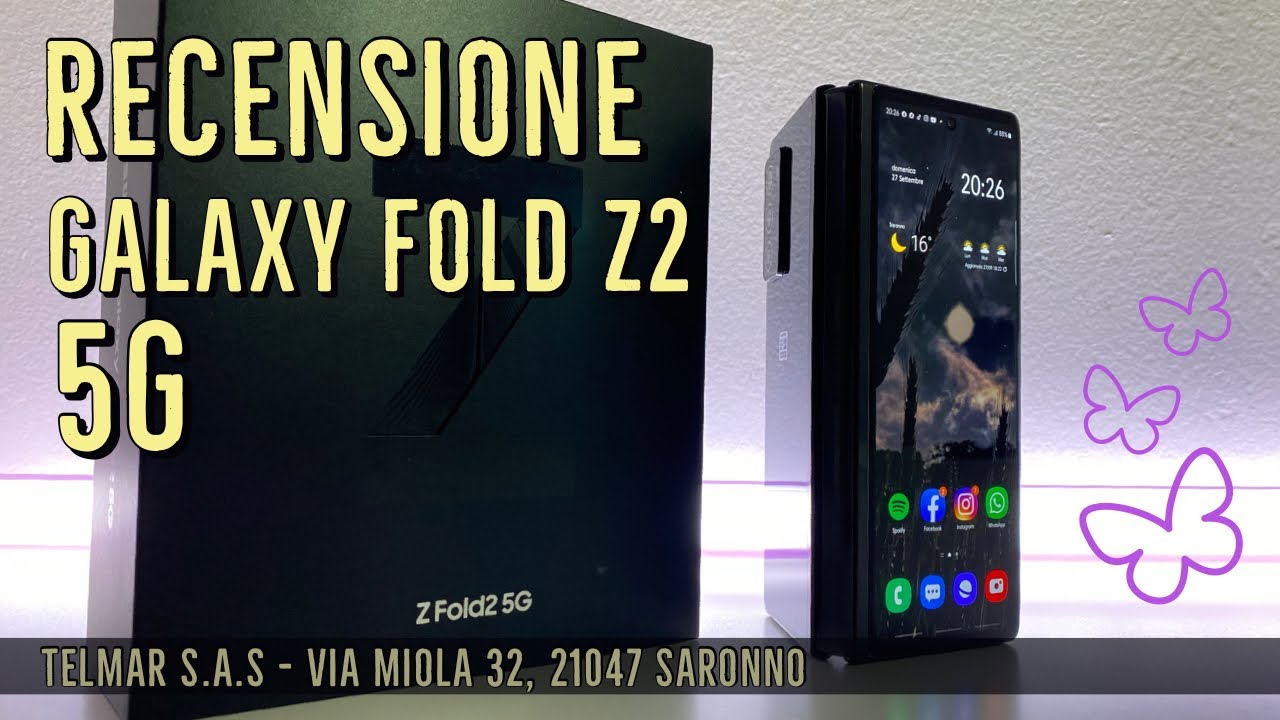 Recensione & Unboxing Samsung Galaxy Z Fold 2 5G. - YouTube