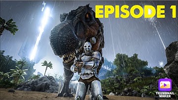 JUST GETTING STARTED! Ark Survival Evolved Playthrough // The Island [Ep 1]