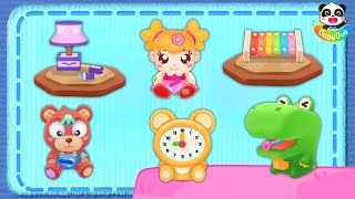 Panda Kecil memperbaiki mainan, boneka, dan Jam yang rusak | game Babybus bahasa Indonesia screenshot 4