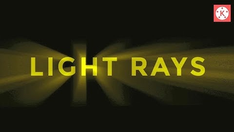 How To Make Light Ray Text Animation In Kinemaster | How To Make Text Animation In Kinemaster