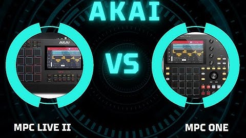 Akai MPC Live II vs MPC One: Ultimate Production Center