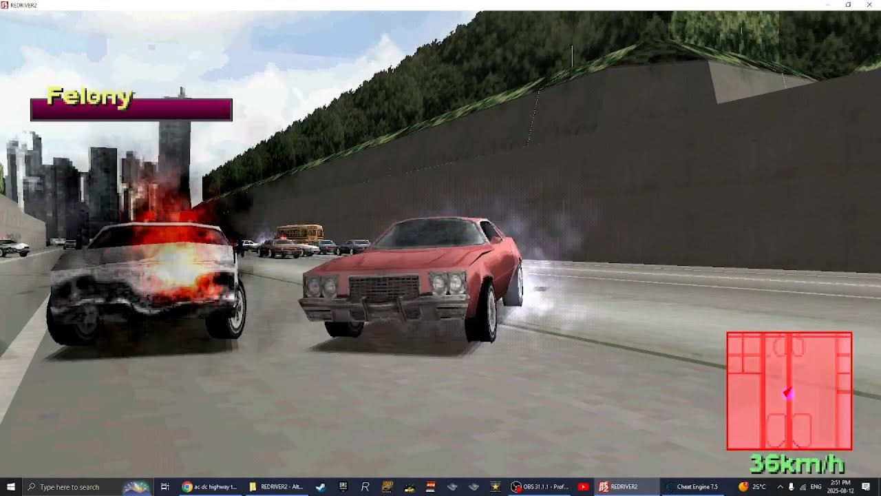 RE:DRIVER 2 [PC] Alt Mod | Highway to Hell: Chicago ||