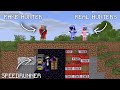 Minecraft Speedrunner VS 4 Hunters But With A SPY