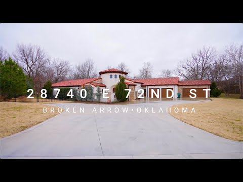28740 E 72nd St, Broken Arrow, OK home video tour