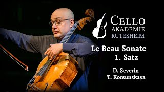 Le Beau Sonata 1. movement – Denis Severin & Tatiana Korsunskaya