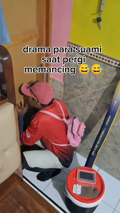 drama para suami saat pergi memancing 😅 #mancing #anglermania #fishing #lucungakak