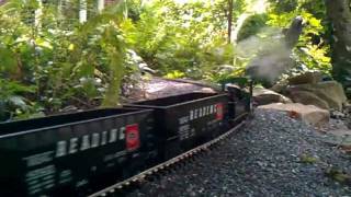 Live Steam Ruby Run-Bye with Whistle Toot