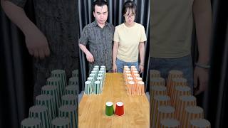 Part 3 Who wins this fun color-pushing challenge #gameplay #familygames #fyp #usa🇺🇸