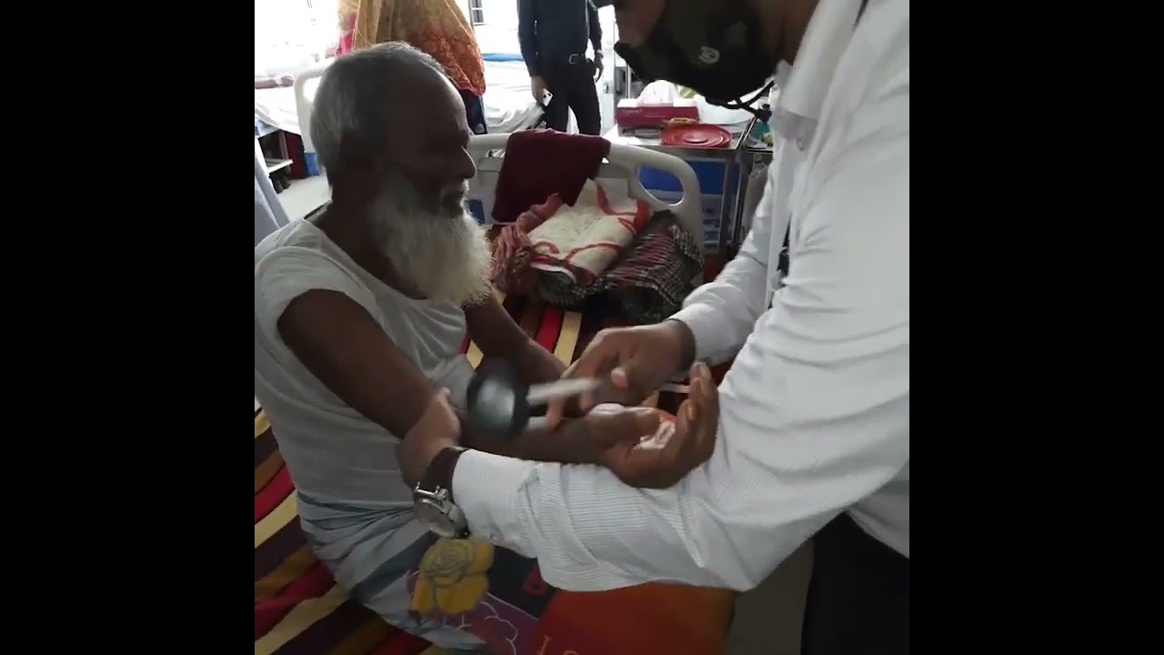 Upper limb motor exam with running Bangla Commentary