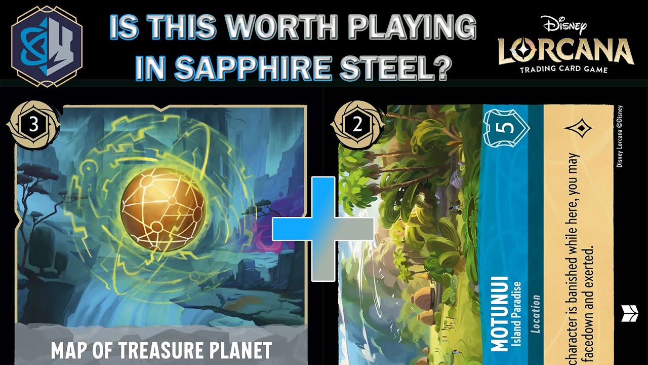 lorcana treasure planet cards Disney Azurite Sea, Starter 8-Deck Display Box Listed cards may have imperfections. Hi guys, so treasure planet