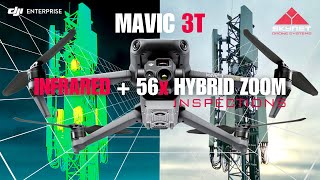 POWER Line and TELECOM Tower INSPECTIONS with the DJI Enterprise MAVIC 3T