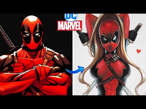 Marvel DC characters
