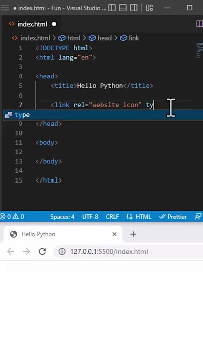 HTML | How to change website favicon