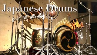 和楽器ジャズ × 和太鼓ドラム ソロ ｜Japanese Drum Taiko Solo - YouTube
