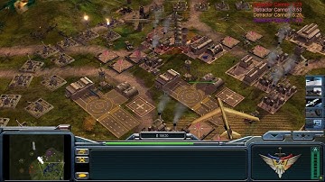 C&C Generals Zero Hour: Destructive Forces Mod - USA Air Force VS. 5 China EMP & Napalm Generals