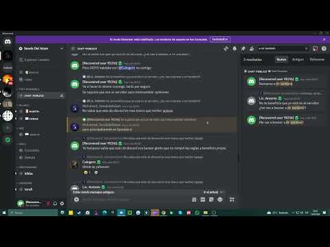 baneo injusto de cristianos por @sendadelislam en su servidor de discord queda expuesto