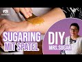 DIY SUGARING MIT SPATEL | Haarentfernung mit Zuckerpaste und Spatel