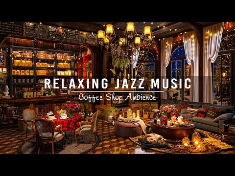 Jazz Relaxing Music x Cozy Coffee Shop Ambience Calming Jazz Instrumental Music For Working,Study