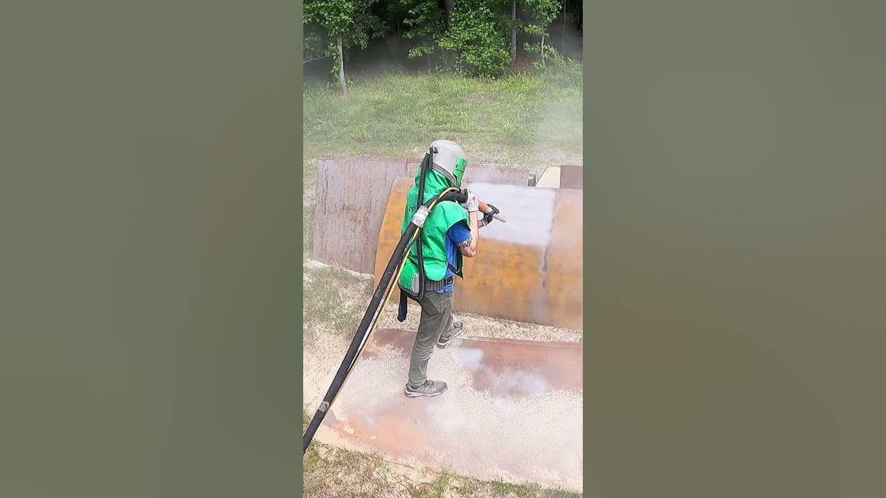 REVERSE SANDBLASTING When You NEED Rust on Your Parts! The only