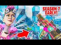 I Played Season 7 EARLY in Apex Legends! (NEW MAP AND HORIZON LEGEND GAMEPLAY)