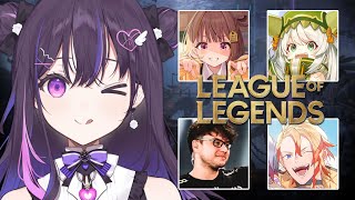 【League of Legends】 w/ Dyrus, Yuuhi-senpai, Jira & Axel Syrios!! 【#VSPOEN #NarinMikure】
