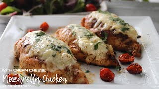 Mozzarella Cream Cheese Stuffed Chicken - AMAZING