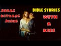 Judas betrays Jesus with a kiss