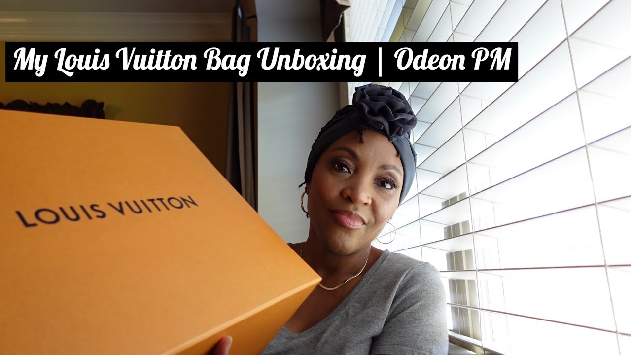 Louis Vuitton Odeon PM Unboxing, What Fits, Mod Shots