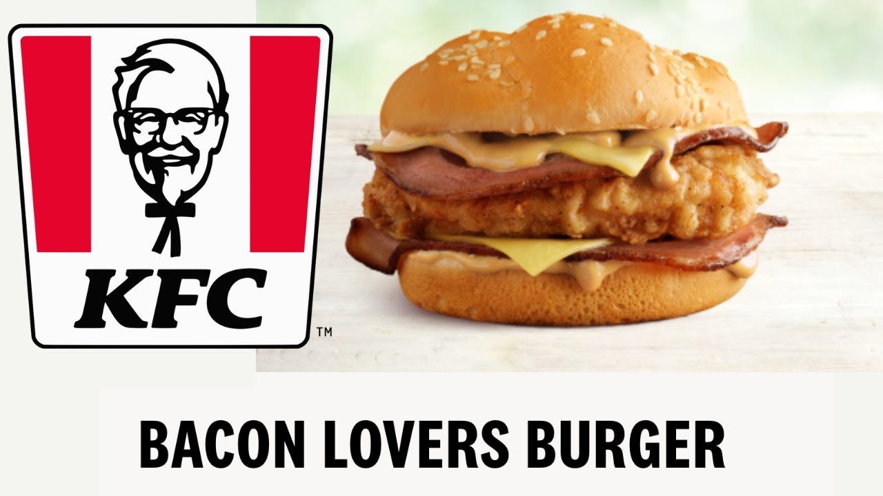 Checkout Basket KFC Bacon Lovers Burger YouTube
