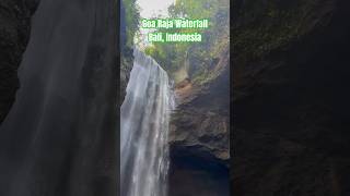 Goa Raja Waterfall, Bali, Indonesia #bali #baliindonesia #waterfall #travel #solotravel #solotrip