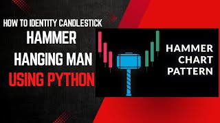 Hammer and Hanging Man Candlestick Pattern Using Python | Identify Candlesticks Using Algo Trading