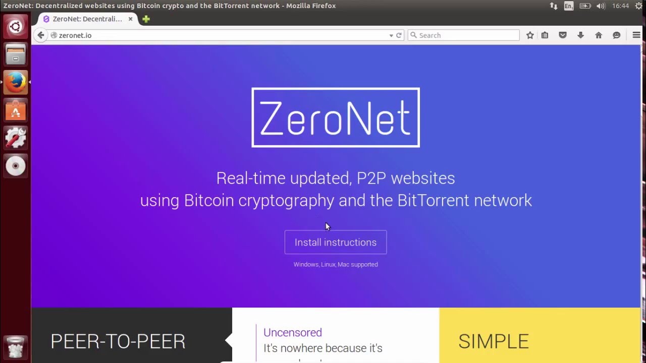 How to install ZeroNet on Linux