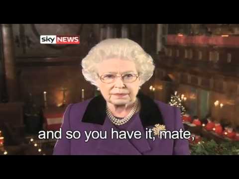 The Queen's Christmas Message translated for Austr...