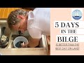 How to clean a Sailboat Bilge ~ with Mary Beth and Stephen ~ EP 61