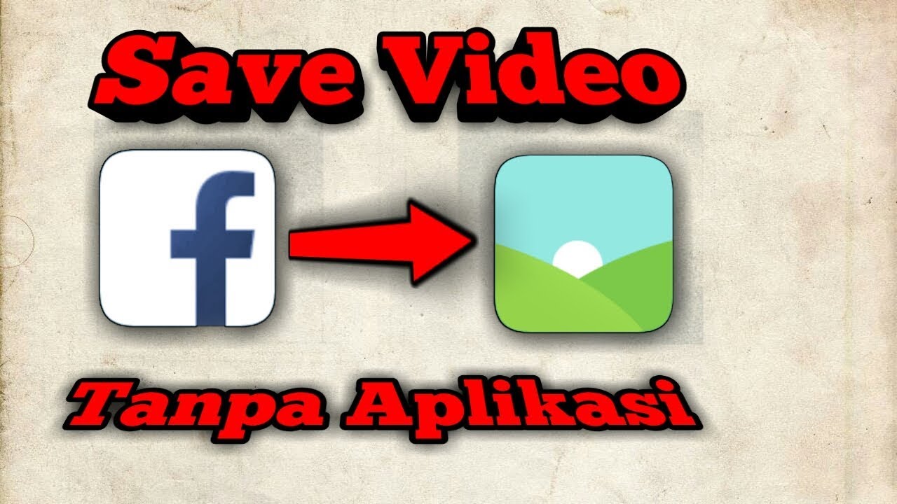 Cara Menylmpan Video Dari Facebook Lite Ke Galeri Tanpa Aplikasi - Youtube